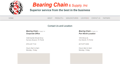 Desktop Screenshot of bearingchain.com